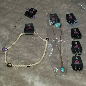 7 pieces of Paparazzi jewelry